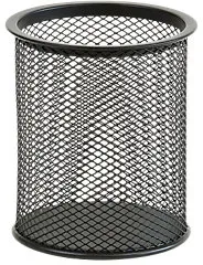 Viking Stiftehalter Metallnetz Schwarz 9 x 9 x 10 cm