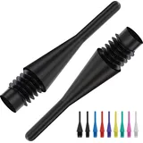 BULL'S Longlife Long Soft Tips 2BA schwarz 100 Stück