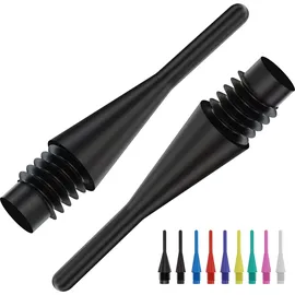 BULL'S Longlife Long Soft Tips 2BA schwarz 100 Stück