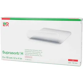 Lohmann & Rauscher Suprasorb H Hydrokolloid-Verband dnn 5x10 cm, 10 St