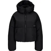 JACK & JONES Steppjacke mit Eingrifftaschen Modell 'LOLLY', Black, XS