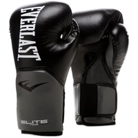 Everlast Unisex – Erwachsene Boxhandschuhe Pro Style Elite Glove Handschuhe Schwarz / Grau 14oz