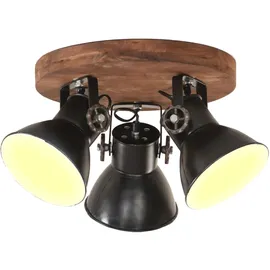 vidaXL Industriestil 1-flg. 42 cm schwarz