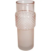Goldbach Elegante Glasvase Ø 11 cm X H 28,5 cm Rosa