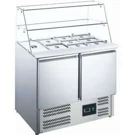 Saro Saladette Glasaufsatz, mit 2 Ablageflächen | 2-türig