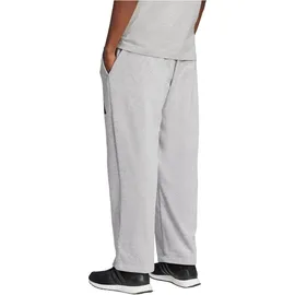 adidas Essentials Wide Leg 3 Bar Logo Joggers Medium Grey Heather / Black XL