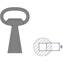 nvent schroff Schroff Schlüssel 60114365