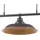 Westinghouse Iron Hill 3-flg. E27 31 cm geölte Bronze