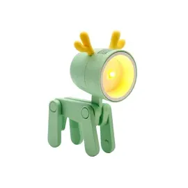 Realpower LED-Tier Taschenlampe Grünes Rentier