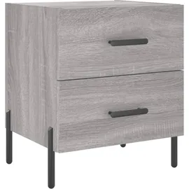 vidaXL Nachttisch Grau Sonoma 40x35x47,5 cm)