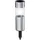 Grundig Solarleuchte Edelstahl 15,0 cm 6er Set lila/silber