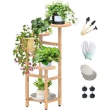 Famanu Blumenregal 5-lagig - Natur - 1 Stück