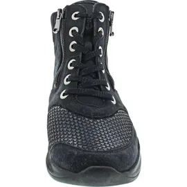 WALDLÄUFER Schnürstiefel Kaltfutter in blau, Gr.: 43