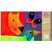 Djeco Riesenpuzzle Tierparade,