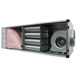 Combisteel Abluftanlage mit 6500 m3/h und 400V