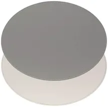 Freeform Duo | Platzset oval, Pflaume/Elfenbein