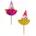 vepatim Deko-Picker Clown 8,5 cm 100 St.