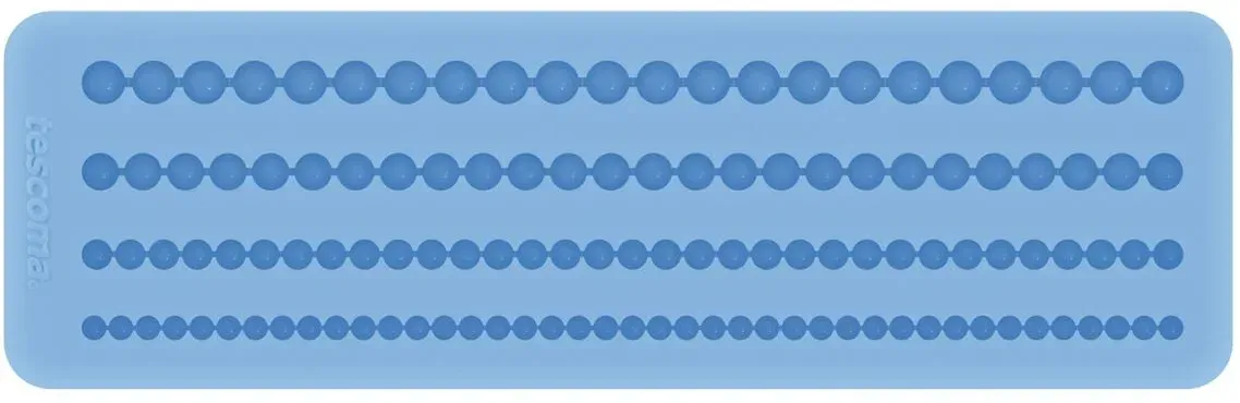 Silikonform für Dekorationen Bordüre Perle