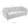 trends by hg Couch 2,5-Sitzer Gelb