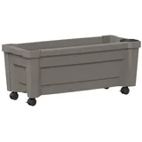 vidaXL Calypso 79 x 35 x 33 cm Grau