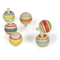 Small Foot Company Small Foot Wendekreisel-Set aus Holz (6er Set)