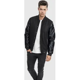 URBAN CLASSICS Oldschool College Jacket schwarz S