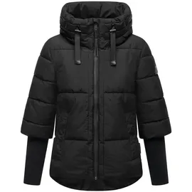Navahoo Wintrjacke Lotusherz XIV schwarz XXXL