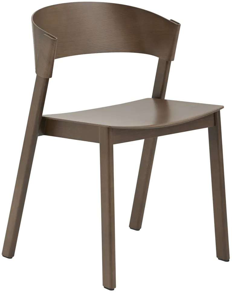Muuto Cover Stuhl, eiche dunkel gebeizt