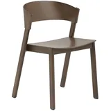 Muuto Cover Stuhl, eiche dunkel gebeizt