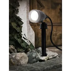 EGLO Außenleuchte Kunststoff 18,5 cm 1 flammig schwarz