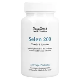 NatuGena Selen 200+Taurin+L-Cystein Kapseln 120 St.