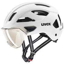 Uvex stride visor 56-59 cm white matt
