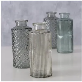 Boltze 2032280, Vase, Vase mit runder Form Glas, Grün