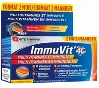 Forté Pharma Immuvit 4G Comprimé(S) 60 pc(s)