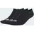adidas Thin and Light No-Show Socken, 3 Paar Black / White 34-36