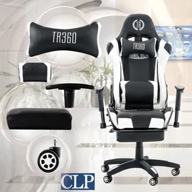 CLP Turbo XL Kunstleder schwarz/weiß