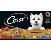 Cesar Landragout Vielfalt in Sauce 8 x 150 g