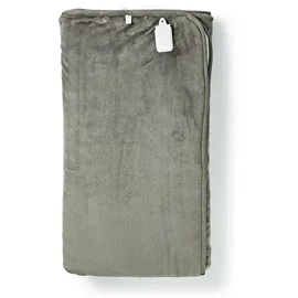 Nedis PEBL130CWT2 Heizdecke 160 x 140 cm Grau/Weiß