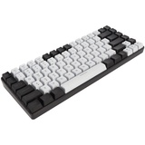 Gugxiom RGB Tragbare 80% Mechanische Tastatur, RGB-Hintergrundbeleuchtung, Ergonomische, Leise Mechanische Bürotastatur, kein Treiber Erforderlich, Plug & Play für Windows