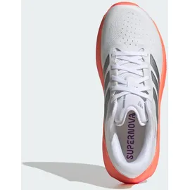 adidas Supernova Rise 3 Damen Cloud White/Silver Metallic/Lucid Pink 42 2/3
