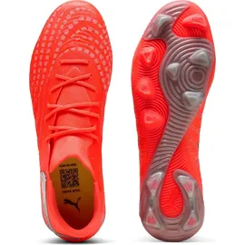 Puma Future 9 Match Fusion AG/FG Herren glowing red/puma white/puma black/puma silver 48