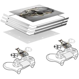 Speedlink Skull Sticker Controller Grau PlayStation 4