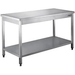 Saro Edelstahltisch Zerlegbar, Mit Unterblatt - 1500 Mm/T600 Mm