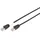 Digitus DK-1644-050/BL-OD RJ45 Patchkabel CAT 6 S/FTP 5.00 m Schwarz UV-Beständig, verdrillte Paare 1 St.