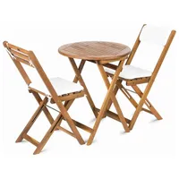 Fieldmann - Balkonset Akazie - Braun