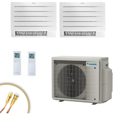 DAIKIN Perfera Klimaanlage | 2x FVXM35A9 | 2x 3,4 kW | 2x 3m Quick Connect