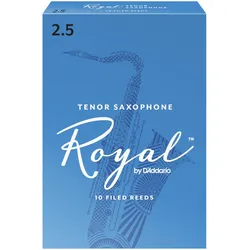 D'Addario Royal 10er Pack Tenorsaxophon Blätter Stärke 2,5