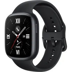 Honor Watch 4 [inkl. Silikonarmband schwarz] 45mm Aluminiumgehäuse schwarz (Neu differenzbesteuert)