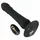 Black Velvets Stoßvibrator „Anal Thruster“ mit Saugfuß, schwarz