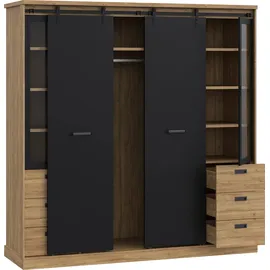 Forte Kleiderschrank mit Beleuchtung